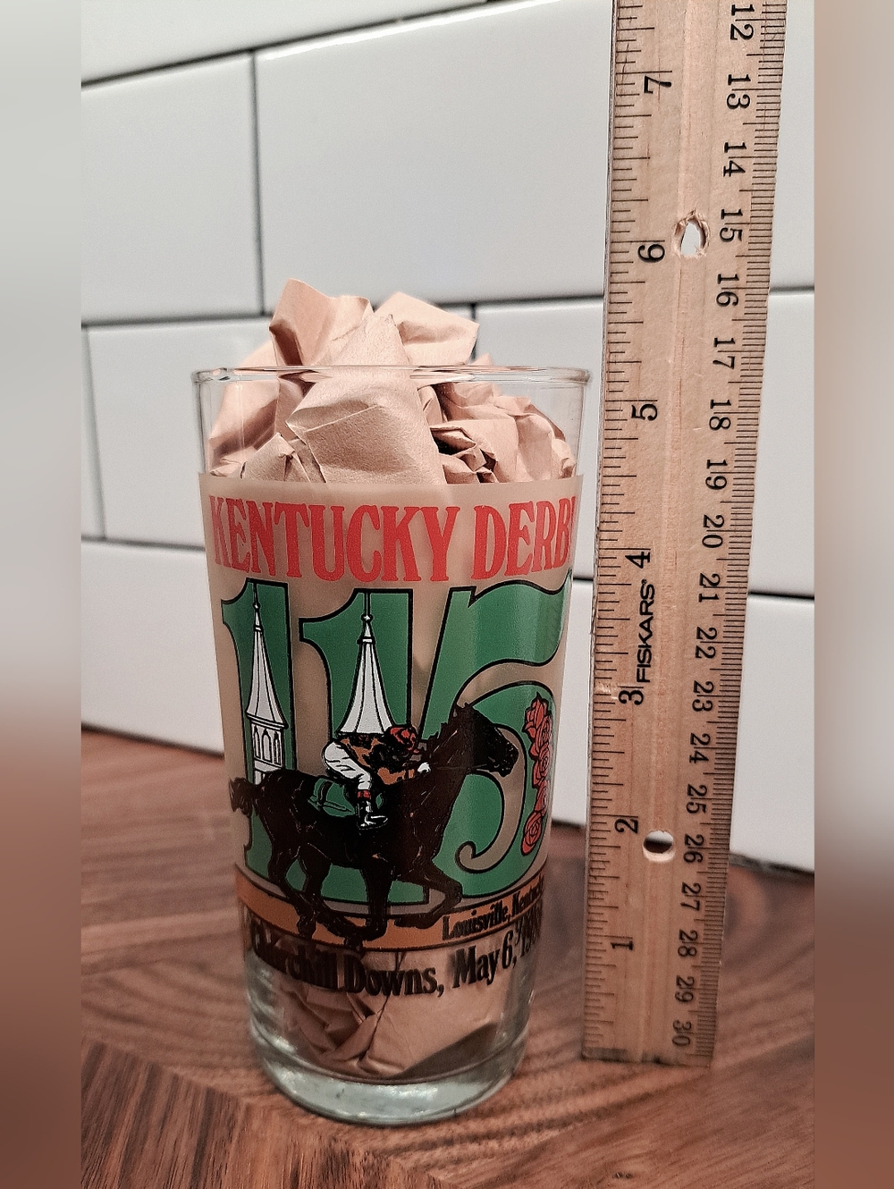 7 Kentucky Derby Churchill Downs/Belmont Stakes Mint Julep Souvenir glasses